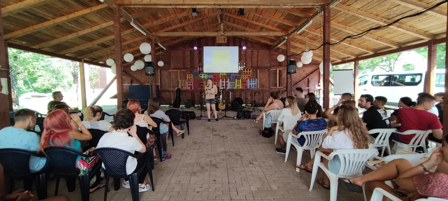 students listening eus